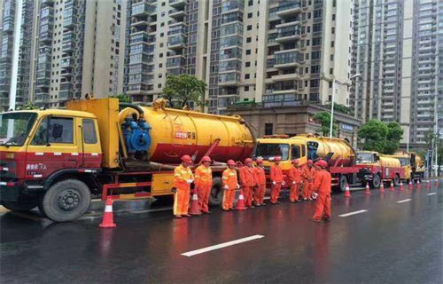 银海市政管道清淤